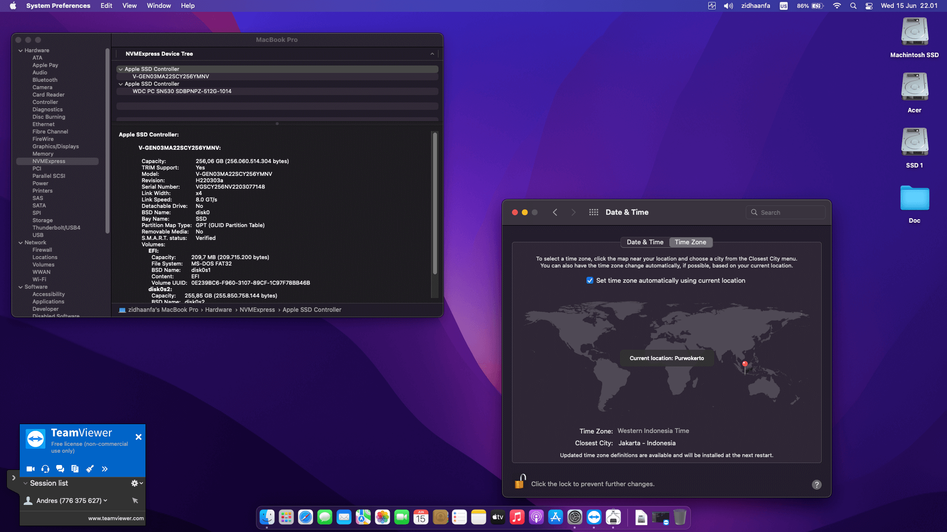 Acer Nitro 5 AN515 55 579N [CometLake   Intel UHD 10Th Gen + I2C]   OpenCore 6